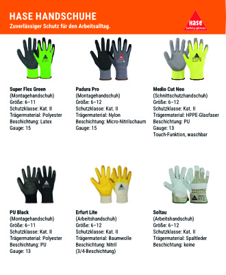 HASE Handschuhe im Angebot - Handelslöwen