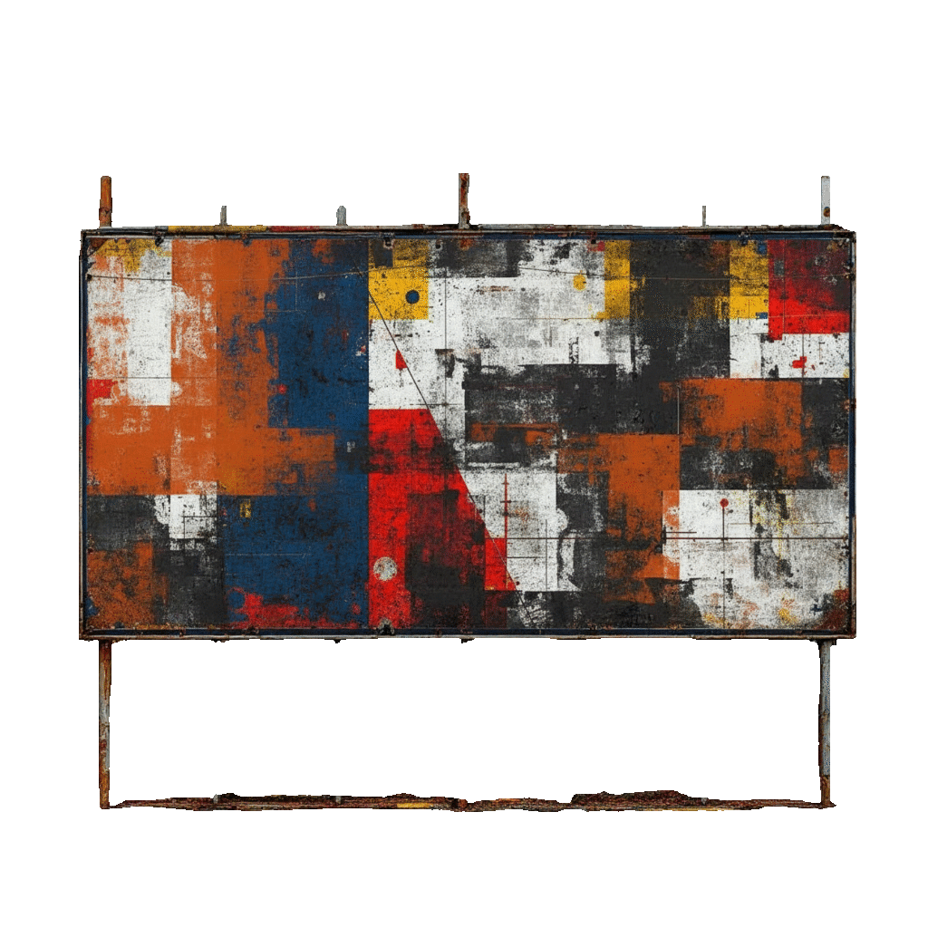 Bauzaunbanner mit Logo für Außenwerbung