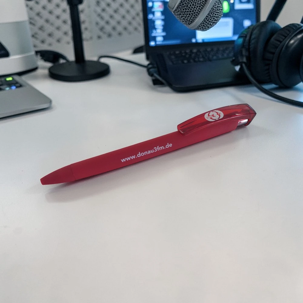 Bedruckte Kugelschreiber für Donau3FM in Ulm