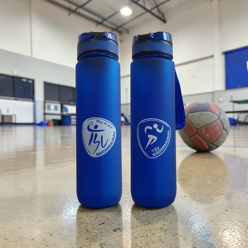 Trinkflasche mit Logo für den TSV Niederraunau