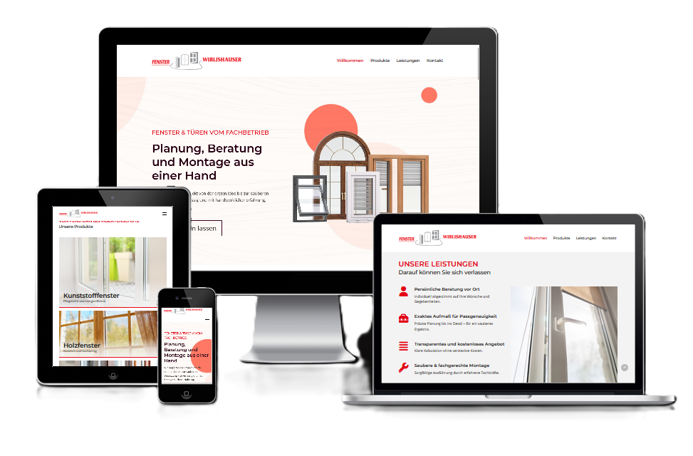 FensterWiblishauser_Webdesign by Handelslöwen