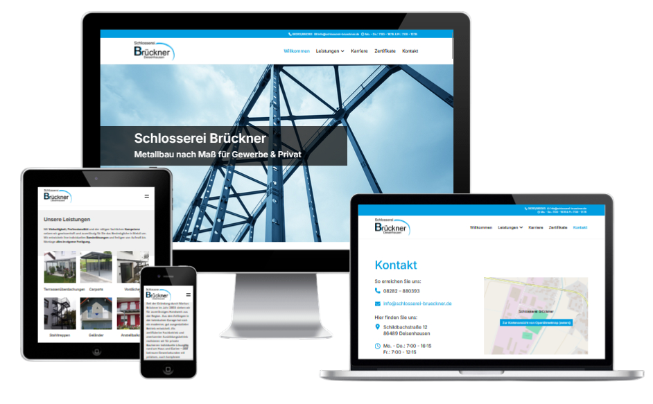 Schlosserei Brückner_Webdesign by Handelslöwen Schlosserei Brückner_Webdesign by Handelslöwen