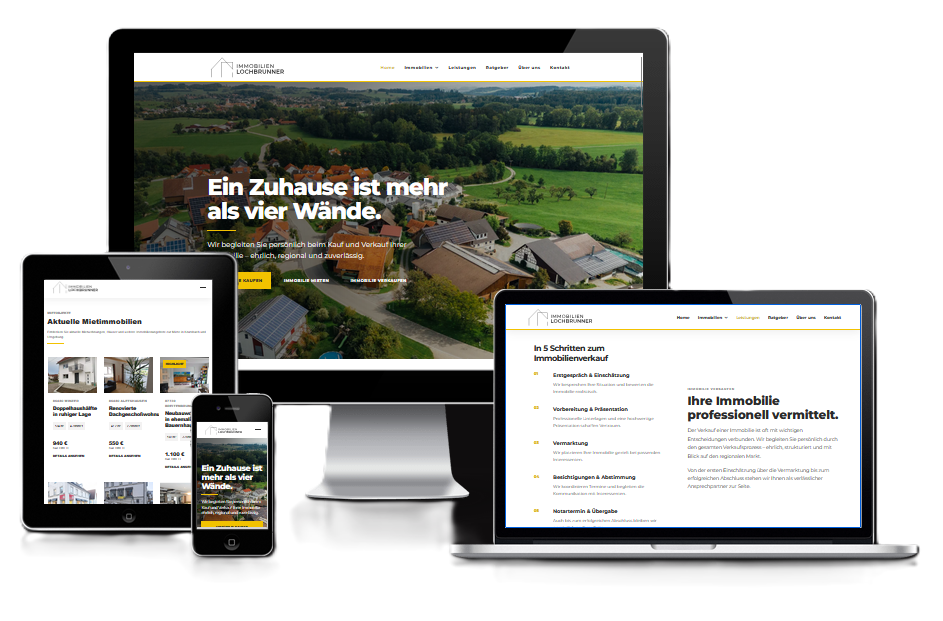 ImmobilienLochbrunner_Webdesign by Handelslöwen